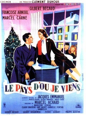 Le Pays, d'Où Je Viens (1956) - poster