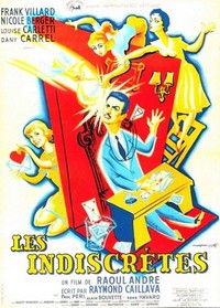 Les Indiscrètes (1956) - poster