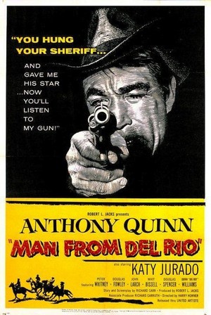 Man from Del Rio (1956) - poster