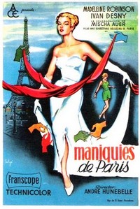 Mannequins de Paris (1956) - poster