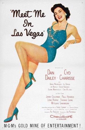 Meet Me in Las Vegas (1956) - poster