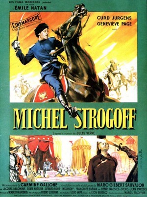 Michel Strogoff (1956) - poster
