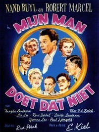 Mijn Man Doet Dat Niet (1956) - poster