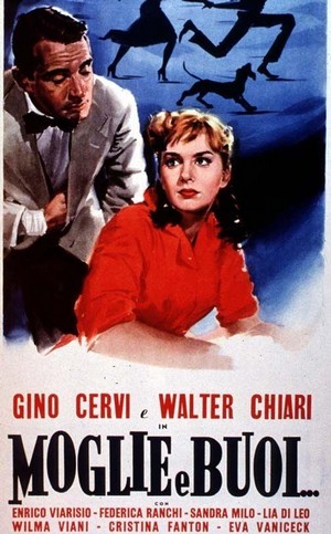 Moglie e Buoi (1956) - poster