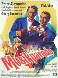 Musikparade (1956) - poster