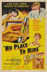 No Place to Hide (1956) - poster