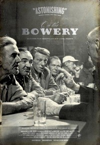 On the Bowery (1956) - poster