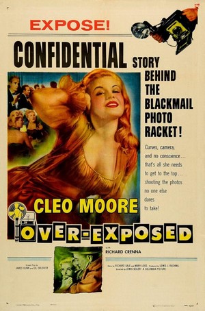 Over-Exposed (1956) - poster