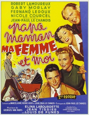Papa, Maman, Ma Femme et Moi (1956) - poster