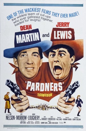Pardners (1956) - poster