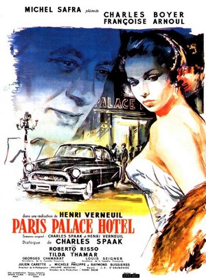 Paris, Palace Hôtel (1956) - poster