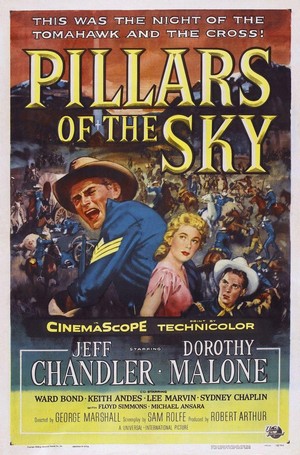 Pillars of the Sky (1956) - poster
