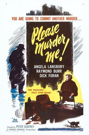 Please Murder Me! (1956) - poster