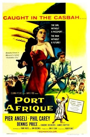 Port Afrique (1956) - poster