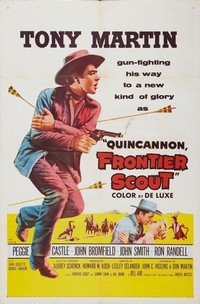 Quincannon, Frontier Scout (1956) - poster