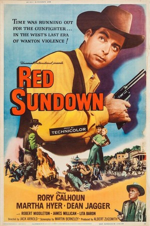 Red Sundown (1956) - poster