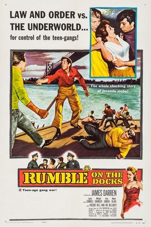 Rumble on the Docks (1956) - poster