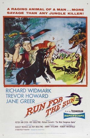 Run for the Sun (1956) - poster