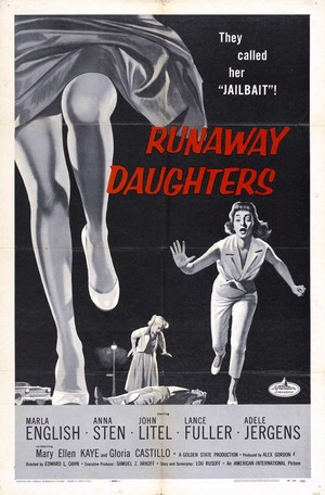Runaway Daughters (1956) - poster