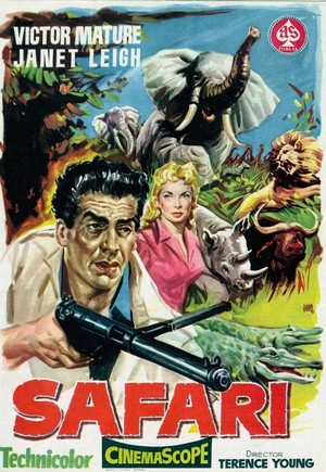 Safari (1956) - poster