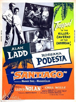 Santiago (1956) - poster