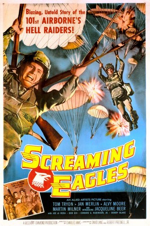 Screaming Eagles (1956) - poster