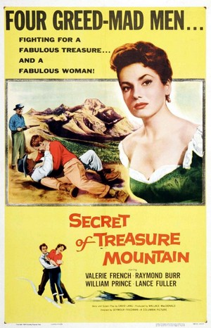 Secret of Treasure Mountain (1956) - poster