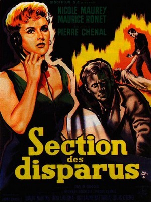Section des Disparus (1956) - poster