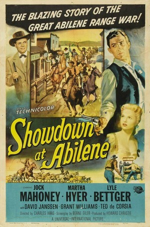 Showdown at Abilene (1956) - poster