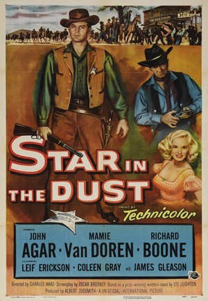 Star in the Dust (1956) - poster
