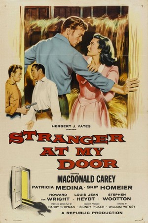 Stranger at My Door (1956) - poster
