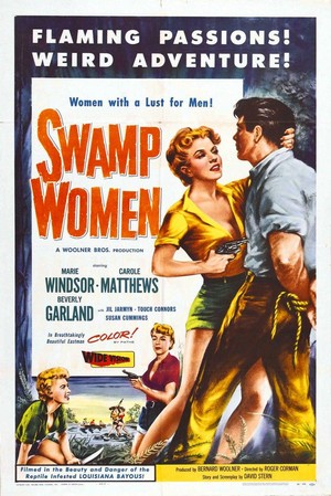 Swamp Women (1956) - poster