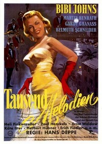 Tausend Melodien (1956) - poster
