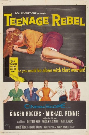 Teenage Rebel (1956) - poster
