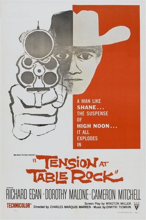 Tension at Table Rock (1956) - poster