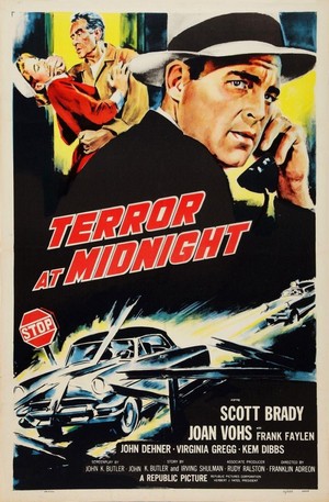 Terror at Midnight (1956) - poster