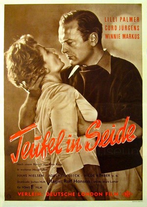 Teufel in Seide (1956) - poster