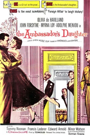 The Ambassador's Daughter (1956) - poster