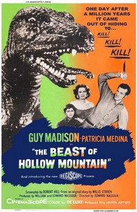 The Beast of Hollow Mountain (1956) - poster