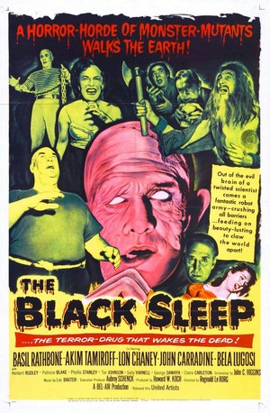 The Black Sleep (1956) - poster