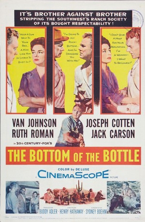 The Bottom of the Bottle (1956) - poster