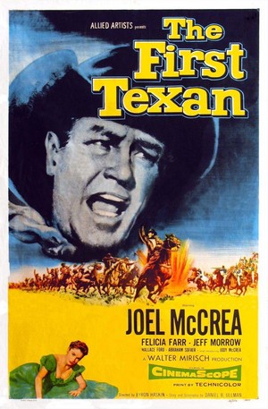 The First Texan (1956) - poster