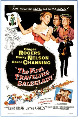 The First Traveling Saleslady (1956) - poster