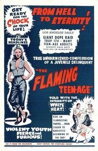 The Flaming Teen-Age (1956) - poster