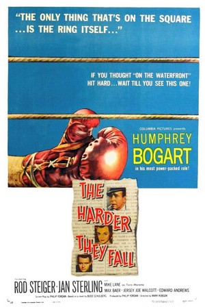 The Harder They Fall (1956) - poster