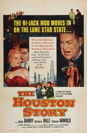 The Houston Story (1956) - poster