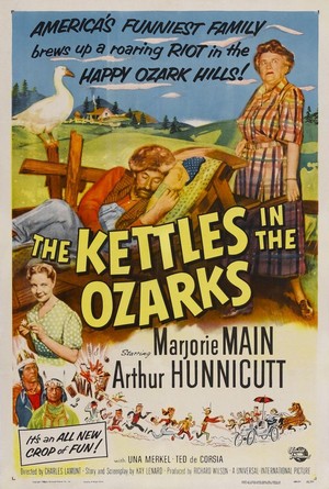 The Kettles in the Ozarks (1956) - poster
