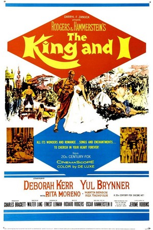 The King and I (1956) - poster