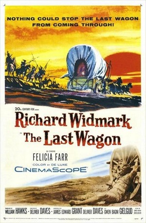The Last Wagon (1956) - poster