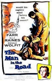 The Man in the Road (1956) - poster